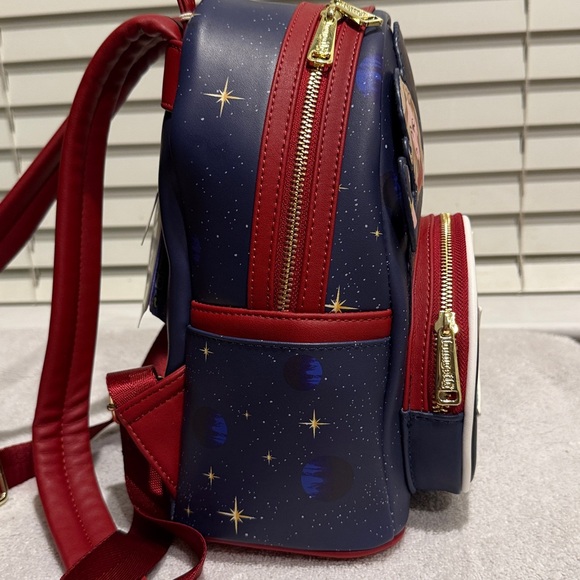 Loungefly Marvel The Marvels Glow in the Dark Mini Backpack NWT” main image 4